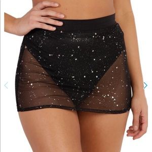 Holo Star Mini Skirt
